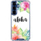 Aloha Tropical Galaxy S25 Clear Case